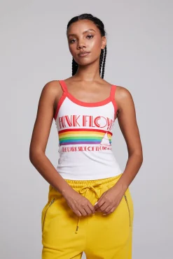 Flash Sale Chaser Brand Pink Floyd Rainbow Dark Side Of The Moon Tank Top