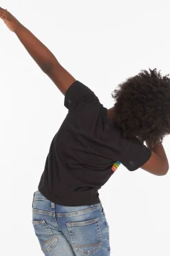 Outlet Chaser Brand Pink Floyd Rainbow Stripe Boys Tee
