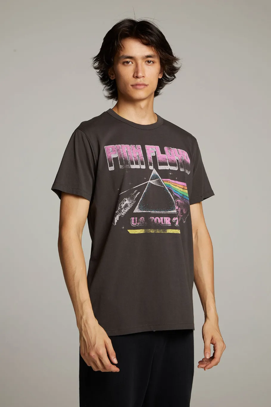 Store Chaser Brand Pink Floyd U.S. Tour Crew Neck Tee
