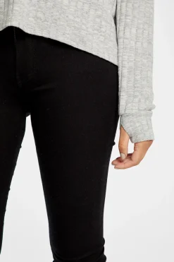 Flash Sale Chaser Brand Poor Boy Rib V Neck Thumbhole Pullover Hoodie
