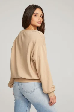 Shop Chaser Brand Poppy Cappuccino Pullover