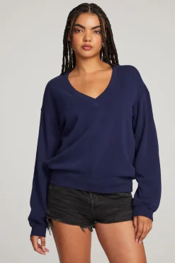 Hot Chaser Brand Poppy Sapphire Pullover