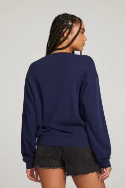 Hot Chaser Brand Poppy Sapphire Pullover