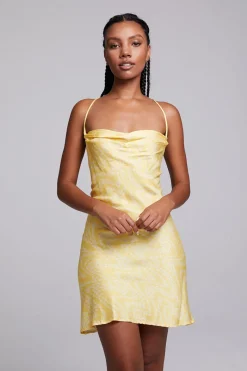 Outlet Chaser Brand Positano Lemon Zest Slip Dress