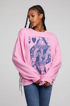 Outlet Chaser Brand Queen Of Hearts Pullover