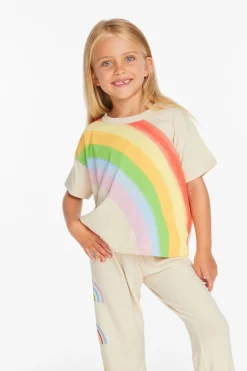 Hot Chaser Brand Rainbow Girls Tee