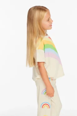 Hot Chaser Brand Rainbow Girls Tee