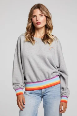 Online Chaser Brand Rainbow Pullover