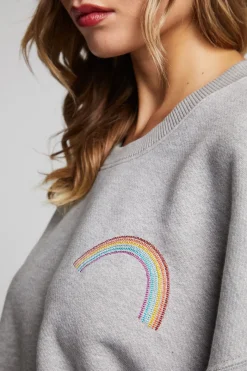 Online Chaser Brand Rainbow Pullover