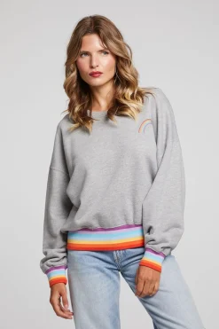 Online Chaser Brand Rainbow Pullover