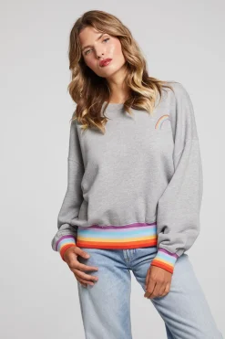 Online Chaser Brand Rainbow Pullover