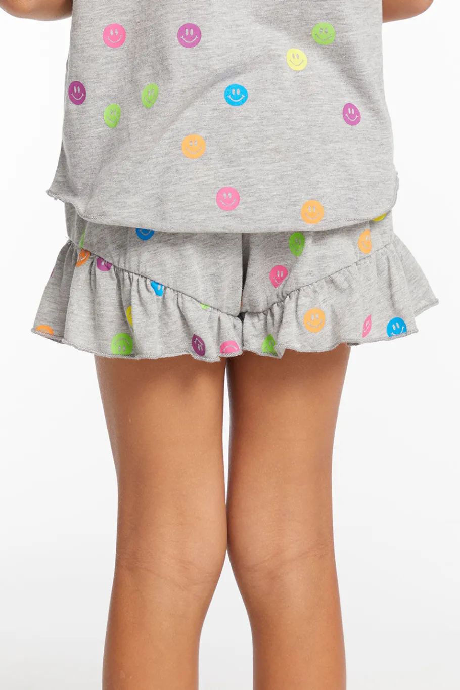 Hot Chaser Brand Rainbow Smiles Girls Shorts