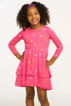 Sale Chaser Brand Rainbow Stars Dress