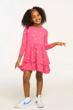 Sale Chaser Brand Rainbow Stars Dress