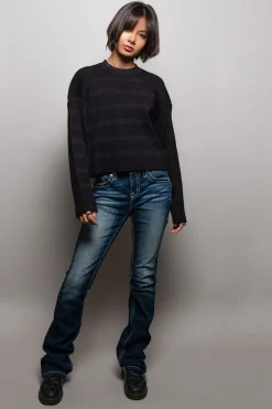 New Chaser Brand Ramonee Fillmore Stripe Pullover