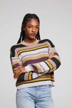 Outlet Chaser Brand Ramonee Haight Street Stripe Pullover