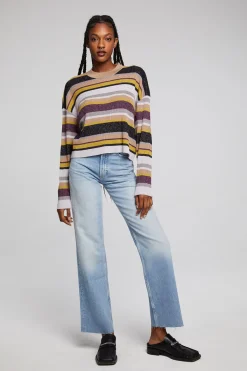 Outlet Chaser Brand Ramonee Haight Street Stripe Pullover