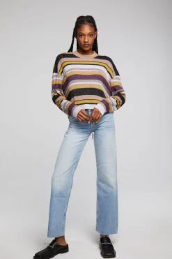 Outlet Chaser Brand Ramonee Haight Street Stripe Pullover