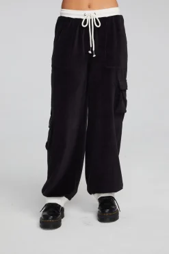 Shop Chaser Brand Raquel Shadow Black Joggers