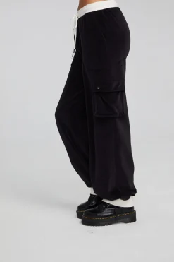 Shop Chaser Brand Raquel Shadow Black Joggers