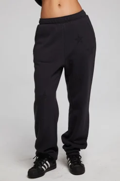 Discount Chaser Brand Rhinestone Stars Joggers