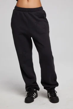 Discount Chaser Brand Rhinestone Stars Joggers