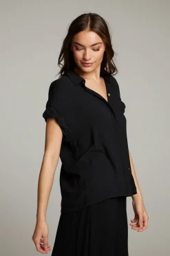 Shop Chaser Brand Rhythmm Licorice Button Down
