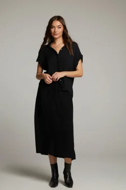 Shop Chaser Brand Rhythmm Licorice Button Down