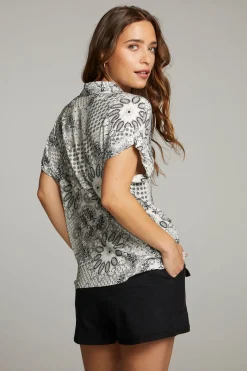 Discount Chaser Brand Rhythmm Paisley Bandana Button Down