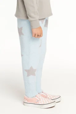 Store Chaser Brand Ribbed Panel Lake Star Legging