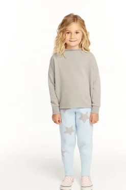 Store Chaser Brand Ribbed Panel Lake Star Legging