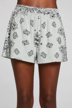 New Chaser Brand Riley Matcha Bandana Short