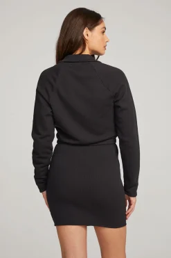 Sale Chaser Brand River Licorice Mini Dress