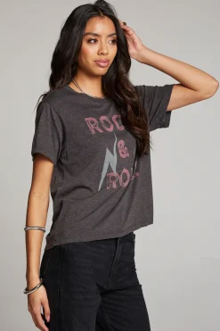 Online Chaser Brand Rock & Roll Forever Crewneck Tee