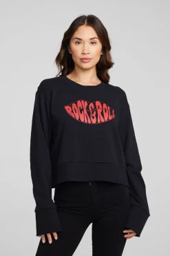 Cheap Chaser Brand Rock'n'Roll Lips Long Sleeve