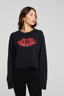 Cheap Chaser Brand Rock'n'Roll Lips Long Sleeve