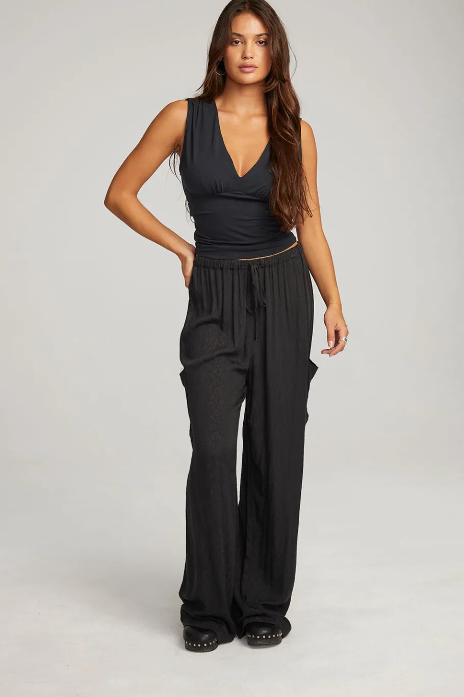 Online Chaser Brand Rodeo Licorice Tank Top