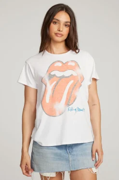 Fashion Chaser Brand Rolling Stones Classic Logo Tee