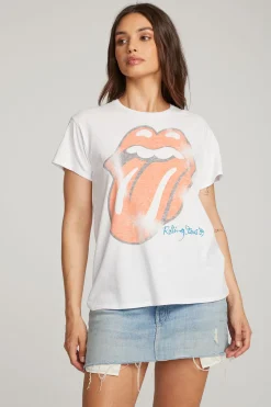 Fashion Chaser Brand Rolling Stones Classic Logo Tee