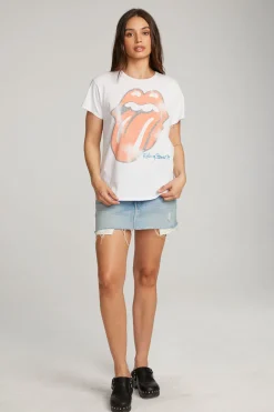 Fashion Chaser Brand Rolling Stones Classic Logo Tee