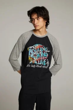 Best Chaser Brand Rolling Stones Live '78 Basball Raglan Tee