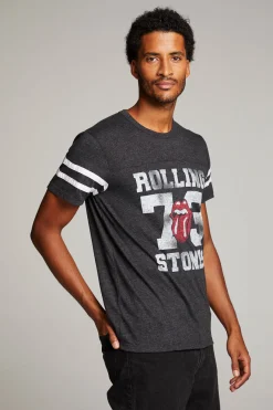 Hot Chaser Brand Rolling Stones Logo 1973 Mens Tee