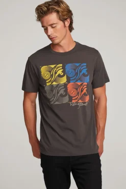 Outlet Chaser Brand Rolling Stones Rolling Stones '89 Mens Tee