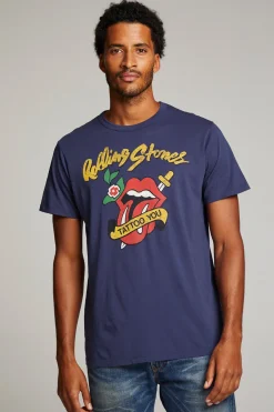 Fashion Chaser Brand Rolling Stones Tattoo You Mens Tee