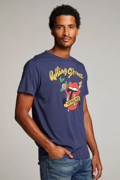 Fashion Chaser Brand Rolling Stones Tattoo You Mens Tee