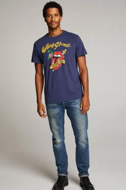 Fashion Chaser Brand Rolling Stones Tattoo You Mens Tee