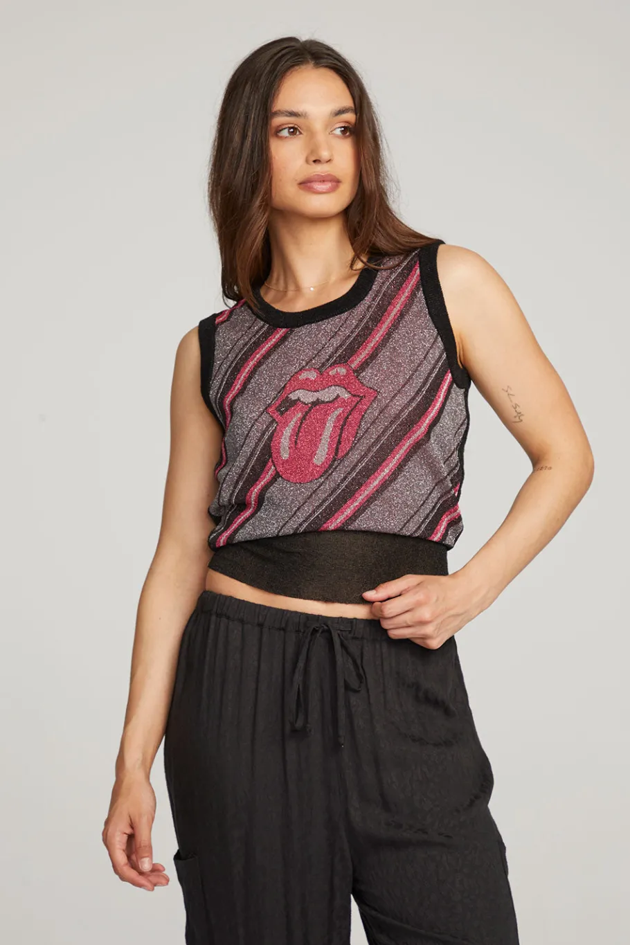 Best Chaser Brand Rolling Stones Tongue Stripes