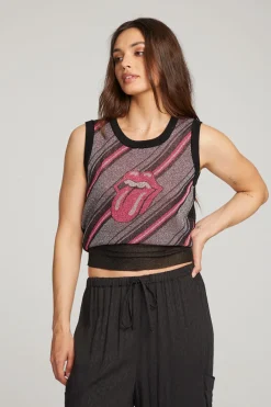 Best Chaser Brand Rolling Stones Tongue Stripes