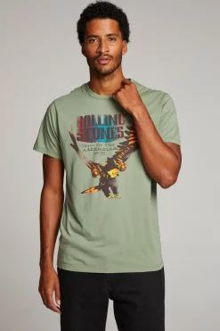 New Chaser Brand Rolling Stones Tour Of The Americas Mens Tee