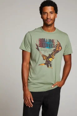 New Chaser Brand Rolling Stones Tour Of The Americas Mens Tee
